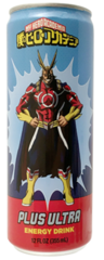 My Hero Academia Plus Ultra Energy Drinks (12 oz)